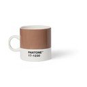 Tazzina per espresso marrone chiaro in porcellana 120 ml Mocha Mousse 17-1230 – Pantone
