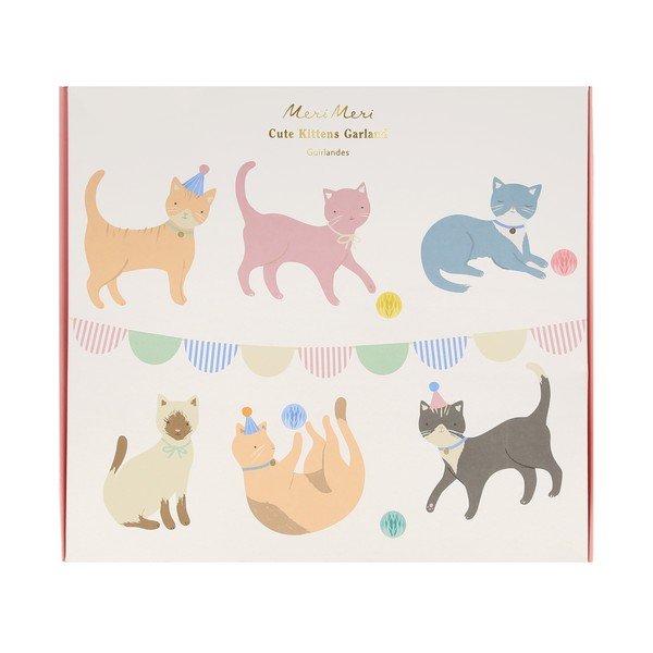 Ghirlanda Cute Kittens - Meri Meri-image-2