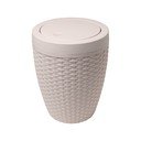 Cestino da bagno in rattan crema Calico, 5 l - Addis