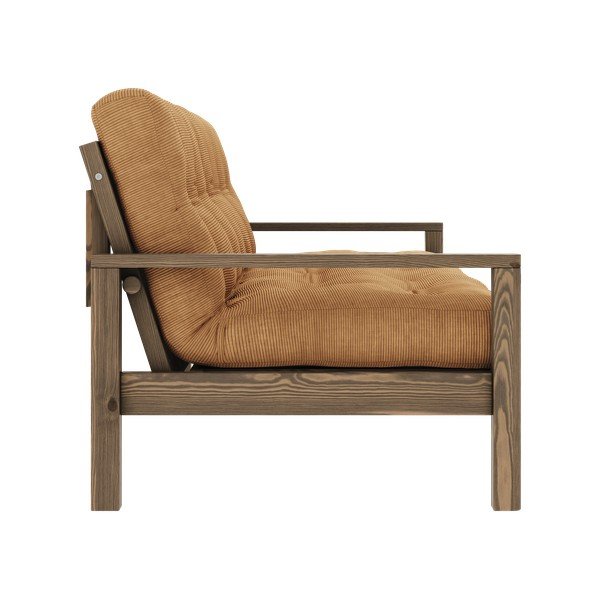 Divano letto color senape 205 cm Knob - Karup Design-image-4