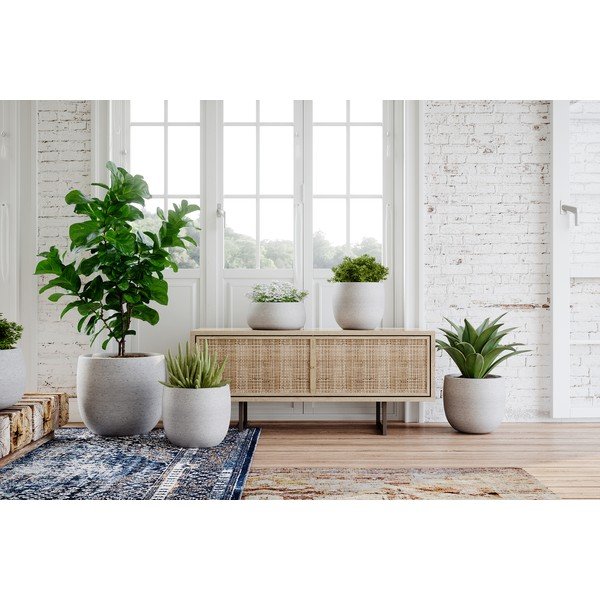 Coprivaso in ceramica fatto a mano ø 29 cm Hemera - Artevasi-image-3