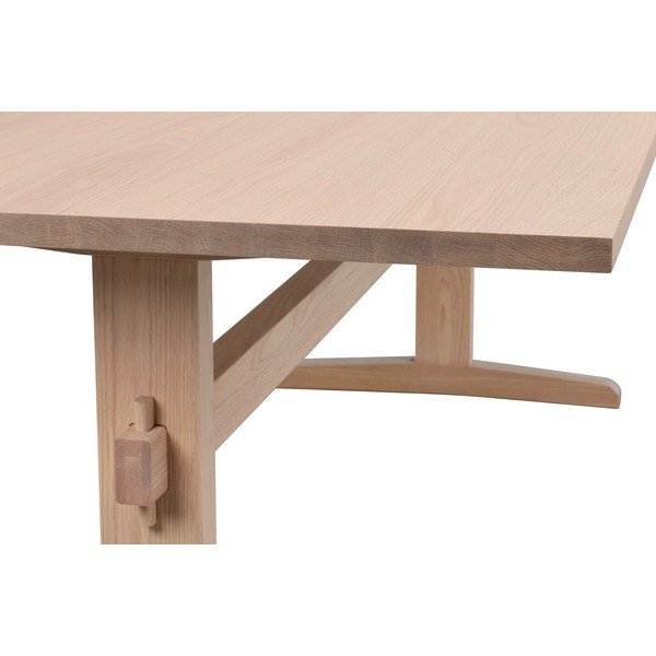 Tavolo da pranzo pieghevole con piano in rovere 240x95 cm Westville - Rowico-image-3