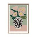 Dipinto stampato con cornice inclusa 50x70 cm Spotted Vase – Styler