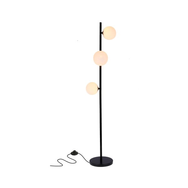 Lampada da terra nera (altezza 150 cm) Kama - Candellux Lighting-image-1