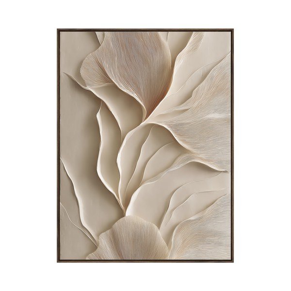Dipinto stampato con cornice inclusa 60x80 cm Gentle Curves – Styler
