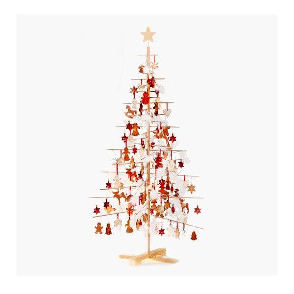 Albero di Natale in legno, altezza 190 cm - Nature Home-image-4