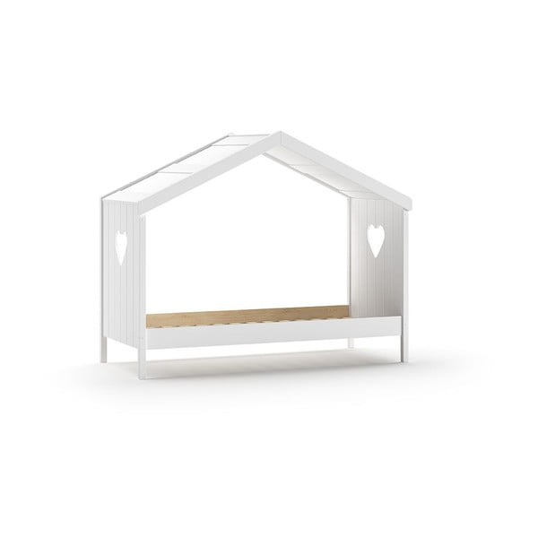 Letto bianco per bambini 90x200 cm Amori - Vipack-image-2