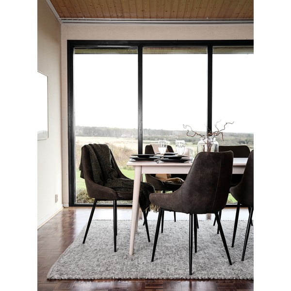 Tavolo da pranzo pieghevole in rovere 180x90 cm Tyler - Rowico-image-2