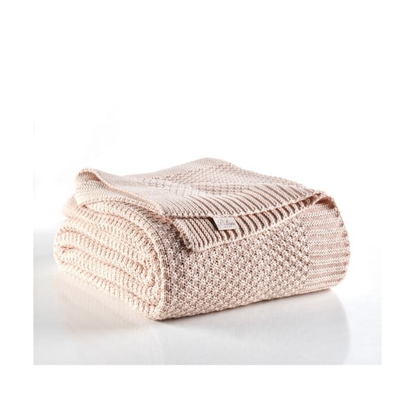 Copriletto rosa chiaro Silvi, 220 x 240 cm - Homemania Decor-image-1