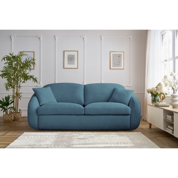 Divano blu allungabile 235 cm Cezanne – Bobochic Paris-image-1