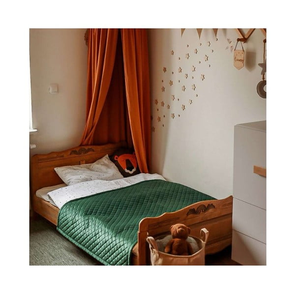 Copriletto trapuntato per bambini 160x100 cm Posh Velvet - Yellow Tipi-image-1