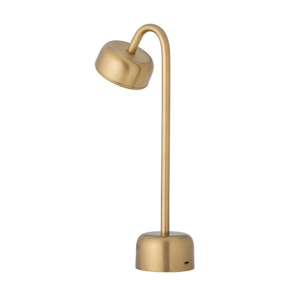 Lampada da tavolo a LED dimmerabile in oro con paralume in metallo (altezza 35,5 cm) Niko - Bloomingville-image-3