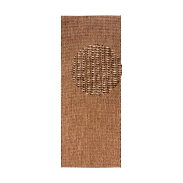 Runner marrone per esterni Match, 80 x 200 cm - Bougari