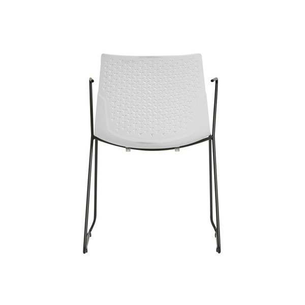 Set di 4 sedie da pranzo bianche Edda - Marckeric-image-1