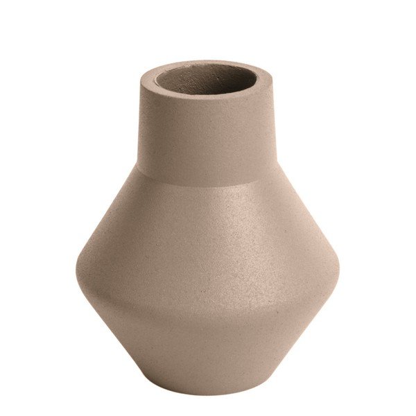 Béžová váza PT LIVING Nimble Angled, ⌀ 9 cm