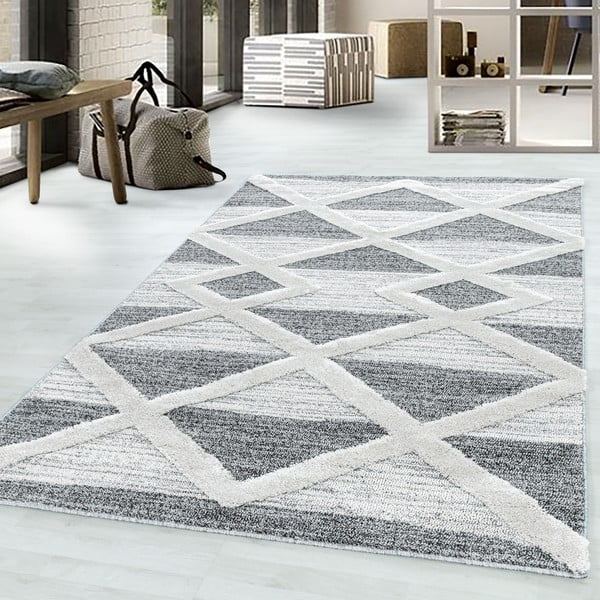 Tappeto grigio 200x290 cm Pisa - Ayyildiz Carpets-image-1