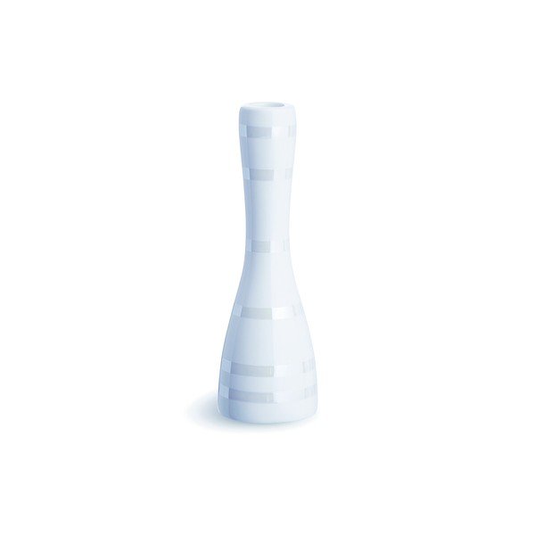 Candeliere in gres bianco Omaggio, altezza 20 cm - Kähler Design