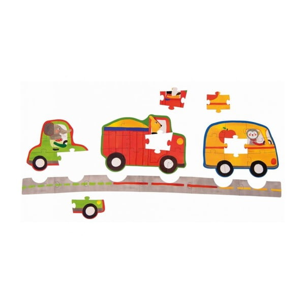 Puzzle per bambini Cars - Moulin Roty