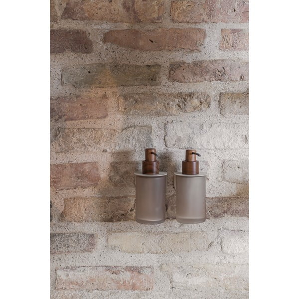 Dispenser sapone in vetro beige 280 ml Modest - Mette Ditmer Denmark-image-3