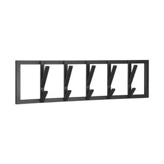 Appendiabiti da parete in metallo nero Frame - LABEL51