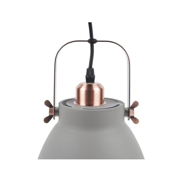 Šedé stropní závěsné svítidlo Leitmotiv Mingle-image-2