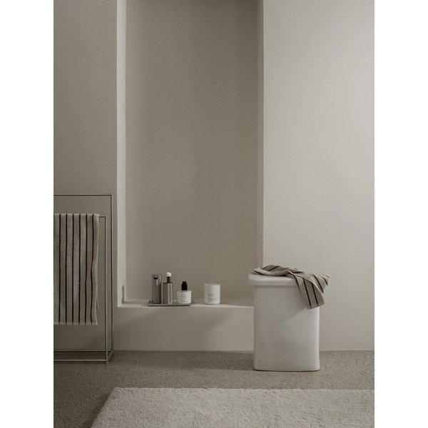Tappetino per il bagno color crema 70x140 cm Tuufa – Blomus-image-4