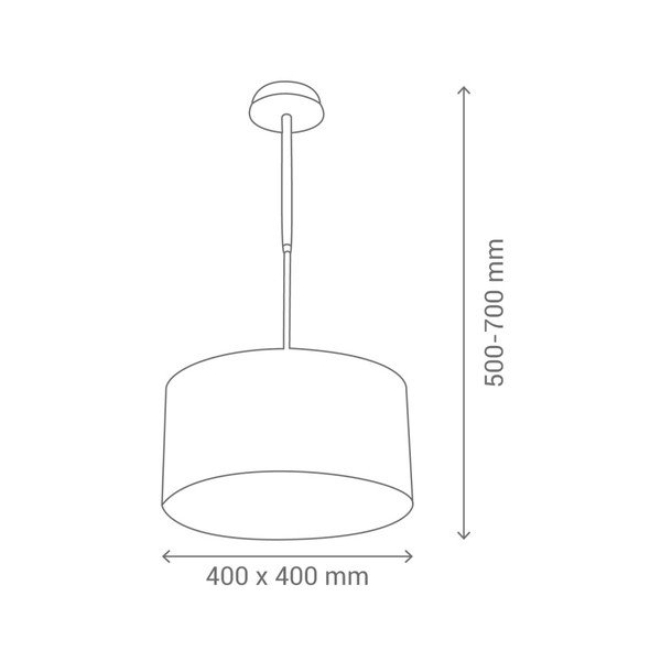 Lampada a sospensione bianca Circles - SULION-image-1