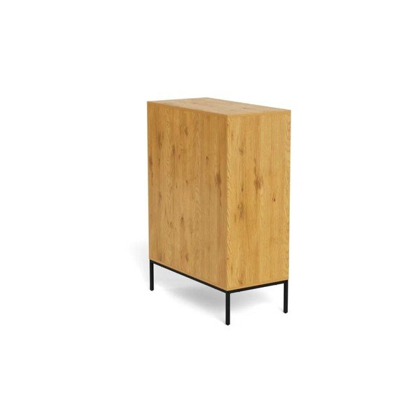Credenza di colore naturale con effetto rovere 80x110x40 cm Palmdale – Actona-image-4