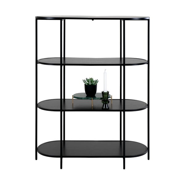 Libreria nera 36x111 cm Vita - House Nordic-image-2