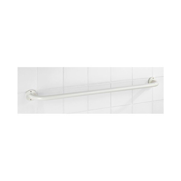 Porta asciugamani a parete bianco Basic, 80 cm - Wenko-image-2