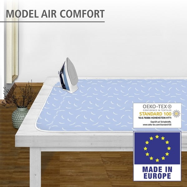 Coperta da stiro blu Fiori Air Comfort - Wenko-image-1