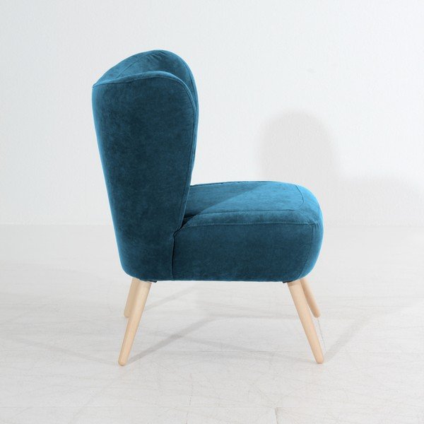 Poltrona Sari Velur blu petrolio - Max Winzer-image-2