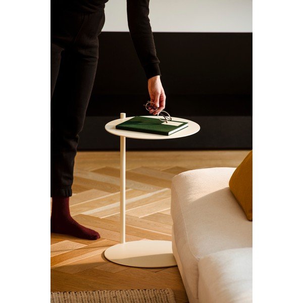 Tavolino rotondo in acciaio 41x40 cm Ande – noo.ma-image-4