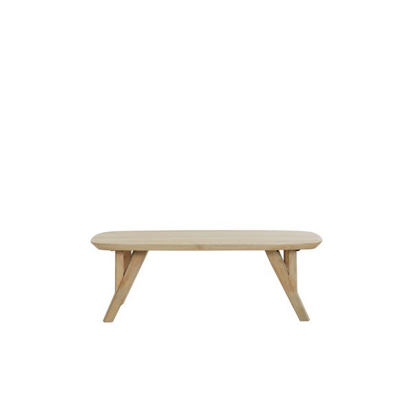 Tavolino da salotto di colore naturale in mango massiccio 65x120 cm Quenza – Light & Living-image-3
