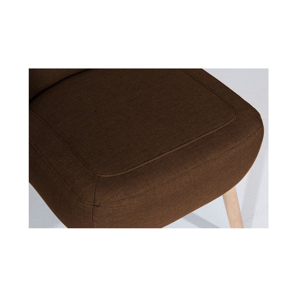 Poltrona marrone scuro Sari - Max Winzer-image-4