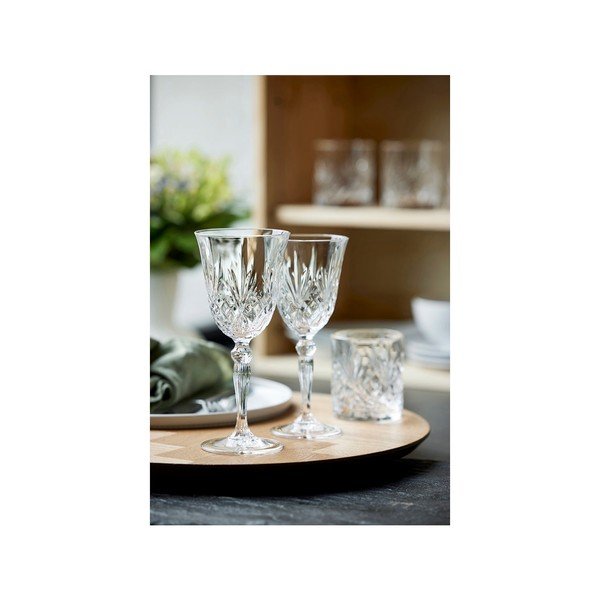 Set di bicchieri da vino 4 pz 270 ml Melodia – Lyngby Glas-image-4
