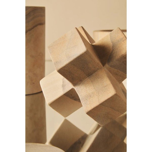 Statuetta in pietra (altezza totale 15 cm) Pietra – Premier Housewares-image-1