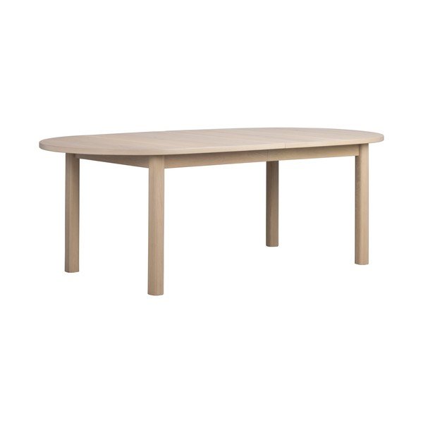 Tavolo da pranzo con piano effetto rovere allungabile 105x220 cm Gifford – Rowico