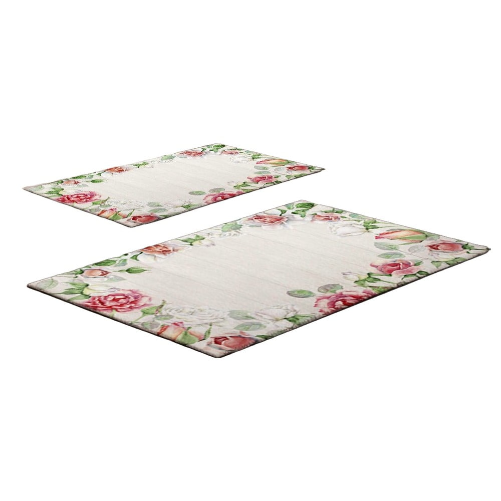 Set di tappetini per il bagno 2 pz 60x100 cm – Foutastic | Tappeti per il bagno