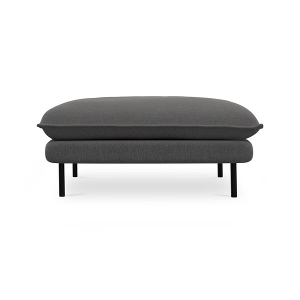 Poggiapiedi grigio scuro Vienna - Cosmopolitan Design-image-1