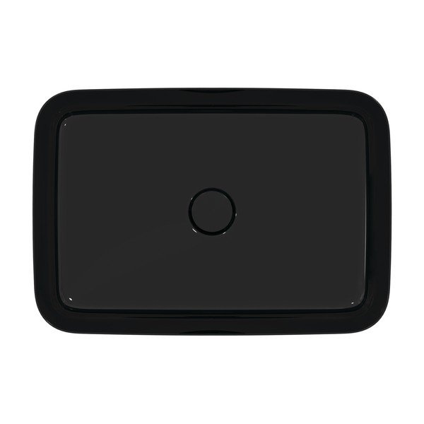 Lavabo in ceramica nera lucida 55x38 cm Ipalyss - Ideal Standard-image-2