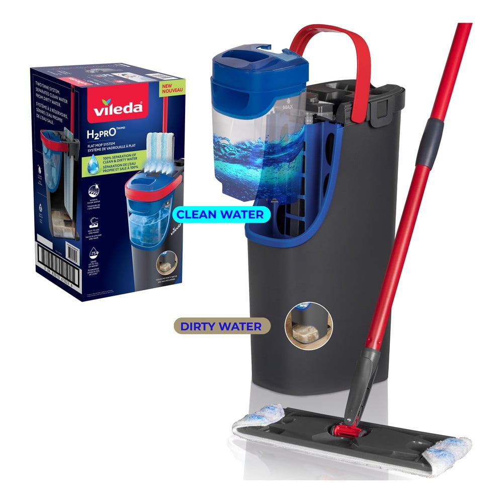 Mop con secchio H2PrO – Vileda | Panni