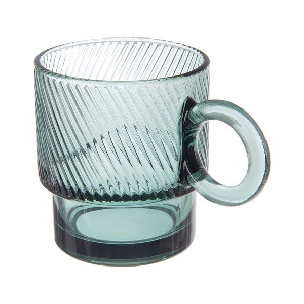 Tazza verde in vetro 310 ml Verde – Orion-image-2