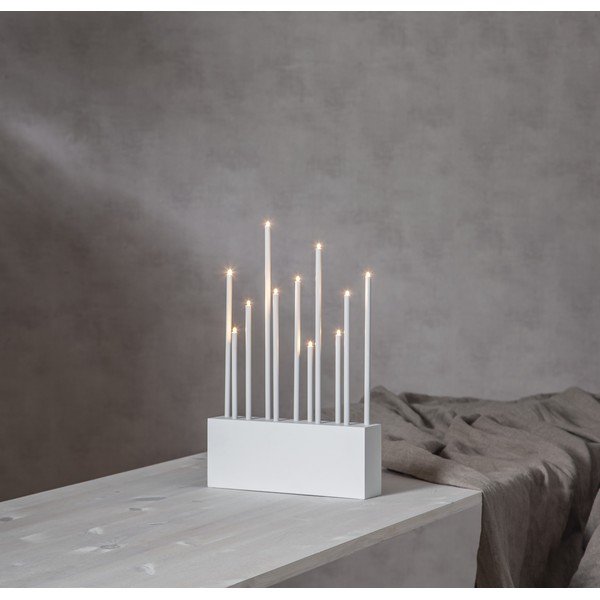 Portacandele LED con alimentazione a corrente (altezza totale 43 cm) Buzz – Star Trading-image-1
