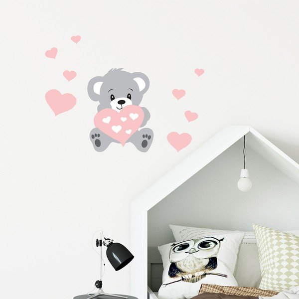 Adesivo murale Teddy Rose - Ambiance-image-2