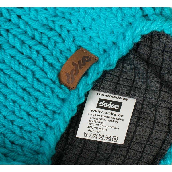 Cappello lavorato a mano Beanie blu - DOKE-image-1