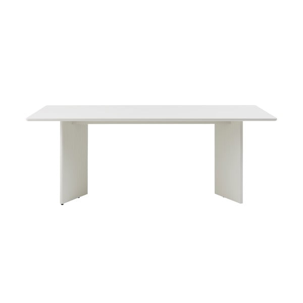Tavolo da pranzo grigio chiaro 90x200 cm Palma - Unique Furniture-image-2