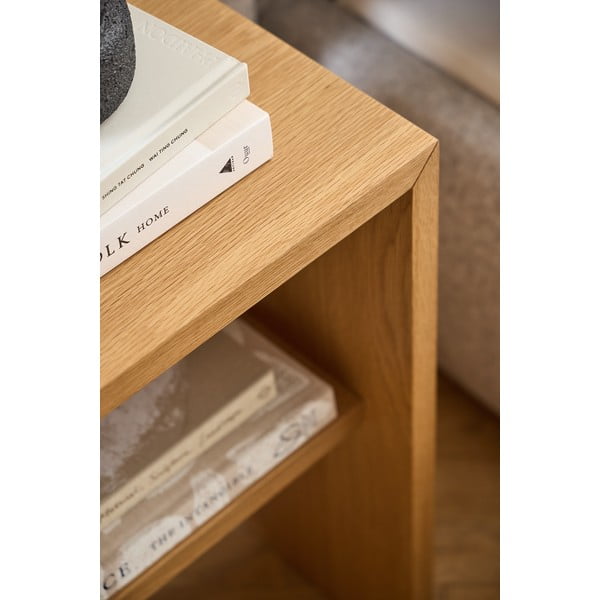 Comodino in colore naturale con effetto rovere Arlon - Actona-image-2