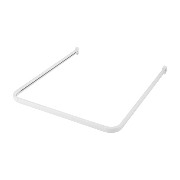 Asta per tenda da doccia bianca Era - Wenko-image-3