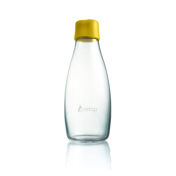 Bottiglia in vetro giallo scuro, 500 ml - ReTap
